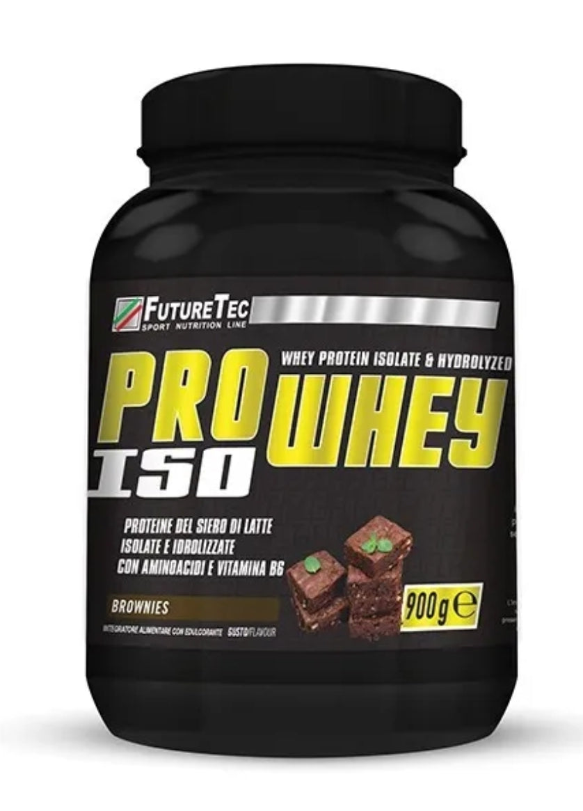 PRO WHEY ISO 900G – FUTURE TEC - Brownies