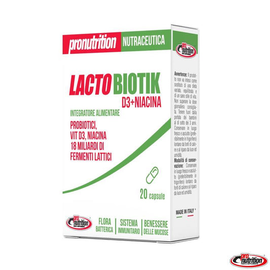 LACTOBIOTIK 20 CPS 790 MG